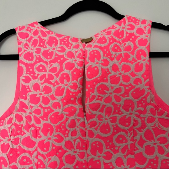 Lilly Pulitzer Percy Dress Fiesta Pink Size 8 EUC - Picture 4 of 8